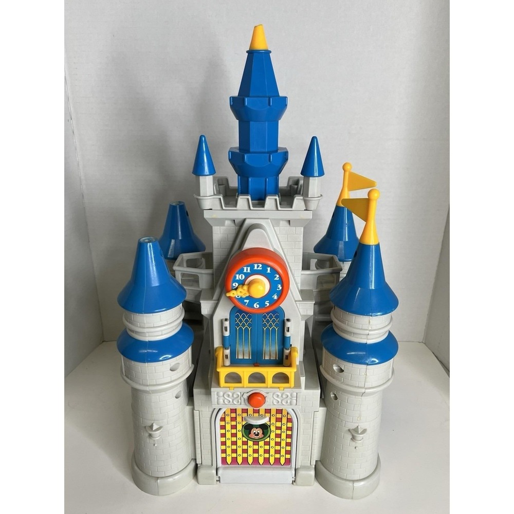 Vintage 1987 Lil Playmates Disney Magic Kingdom Castle *Only* - Pre-Owned